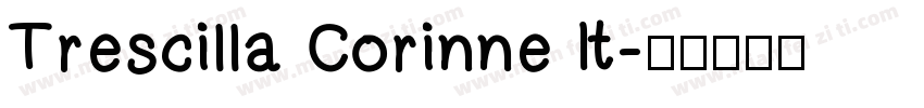 Trescilla Corinne It字体转换